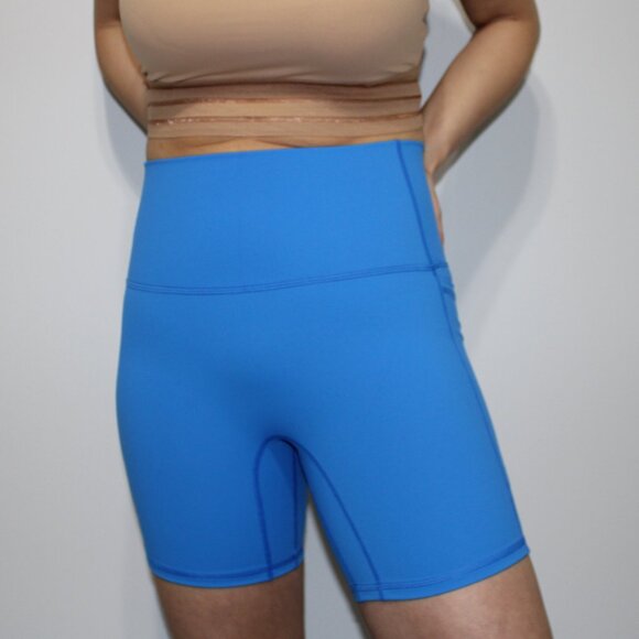 Electric Blue Summer Shorts - (S, L) - Picture 3 of 8